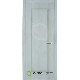 Межкомнатная дверь ЮККА Квадро 1 (Quadro 1) ДГ ПВХ