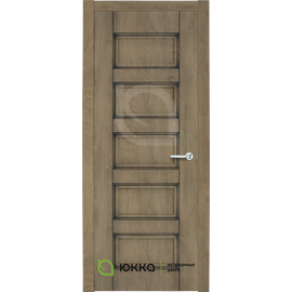 Межкомнатная дверь ЮККА Квадро 5 (Quadro 5) ДГ ПВХ