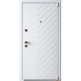 Входная стальная дверь ARMA (АРМА) Diagonal White