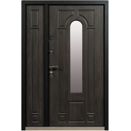 Металлическая дверь ЗИОН (ZION) Фасад-4 двупольная