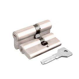 Цилиндровый механизм Cisa (Чиза)  ASIX OE300-12.12 (70 мм/35+10+25), НИКЕЛЬ