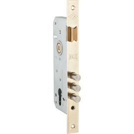 Корпус врезного Kale kilit (Кале килит) замка с защёлкой 152/3MR (45 mm) w/b (латунь)