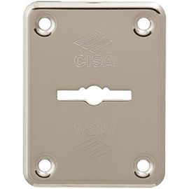 Накладка на Cisa (Чиза) сувальдный замок 06.082.00.12 (НИКЕЛЬ) (1 шт)