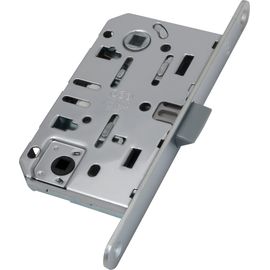 B01102.50.06 Замок AGB (АГБ) межкомнатный WC (никель) MEDIANA EVOLUTION