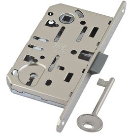 B01101.50.34 Замок AGB (АГБ) межкомнатный под ключ (матовый хром) MEDIANA EVOLUTION