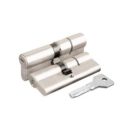 Цилиндровый механизм Cisa (Чиза)  ASIX OE300-25.12 (100 мм/35+10+55), НИКЕЛЬ