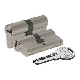 Цилиндровый механизм Kale kilit (Кале килит) 164 SN/80 (35+10+35) mm никель 5 кл.