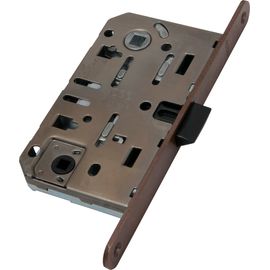 B01102.50.22 Замок AGB (АГБ) межкомнатный WC (бронза) MEDIANA EVOLUTION