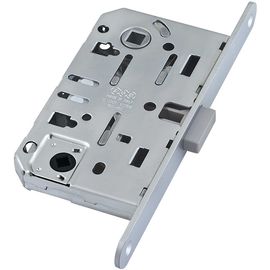 B06102.50.06.567 Замок AGB (АГБ) межк. WC (никель) с отв. пл. B02402.05.06 MEDIANA POLARIS