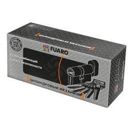 Цилиндровый механизм Fuaro (Фуаро) с вертушкой R602/80 mm (30+10+40) CP хром 5 кл.