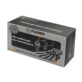 Цилиндровый механизм Fuaro (Фуаро) R600/60 mm (25+10+25) CP хром 5 кл.