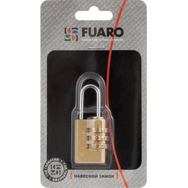 Замок навесной Fuaro (Фуаро) кодовый PL-3521 (21 мм) 3 кл. БЛИСТЕР