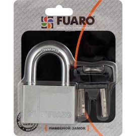 Замок навесной Fuaro (Фуаро) PL-2560 (60 мм) 4 "фин." кл. БЛИСТЕР