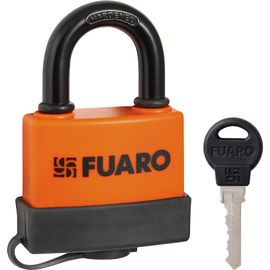 Замок навесной Fuaro (Фуаро) PL-3660 (60 мм) 3 "англ."кл. БЛИСТЕР