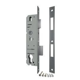 Корпус узкопрофильного Fuaro (Фуаро) замка с защелкой 4924-25/92 CP (хром)