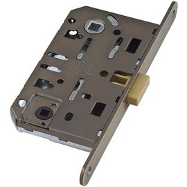 B06102.50.12 (=B04102,B05102) AGB (АГБ) Замок межк. WC (ант. бронза) тех. уп. без отв. пл. MEDIANA P