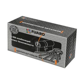 Цилиндровый механизм Fuaro (Фуаро) R300/70 mm (30+10+30) CP хром 5 кл.