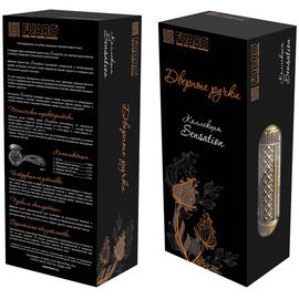 Ручка раздельная Fuaro (Фуаро) BRILLIANT SM GOLD-24 золото 24К