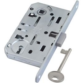 B06101.50.06 Замок AGB (АГБ) межк. под кл. (никель) тех. уп. без отв. пл. MEDIANA POLARIS