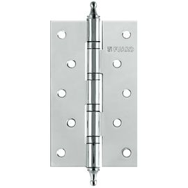 Петля универсальная Fuaro (Фуаро) 4BB/A/BL 125x75x2,5 CP (Хром) БЛИСТЕР