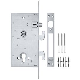 Корпус врезного Kale kilit (Кале килит) цилиндрового замка с защёлкой 262R w/b