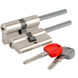 Цилиндровый механизм Cisa (Чиза) под вертушку (дл. шток)  ASIX PRO OE307-91.12SD(75 мм/40+10+25), НИ