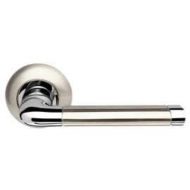 Ручка раздельная Armadillo (Армадилло) Stella LD28-1SN/CP-3 матовый никель/хром TECH (кв. 8x140)
