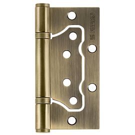 Петля универсальная Fuaro (Фуаро) без врезки 500-2BB 100x2,5 AB (бронза)