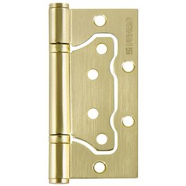 Петля универсальная Fuaro (Фуаро) без врезки 500-2BB 100x2,5 SB (мат. золото)