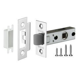 Защелка врезная Fuaro (Фуаро) PLASTIC P12-45-25 CP хром