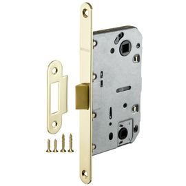 Защелка врезная Fuaro (Фуаро) PLASTIC P96WC-50 GP латунь