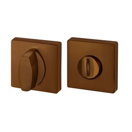 Ручка поворотная Armadillo (Армадилло) WC-BOLT BK6/USQ BB-17 Коричневая бронза