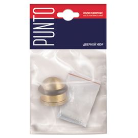 Упор дверной Punto (Пунто) DS PF-26 GP-5 золото