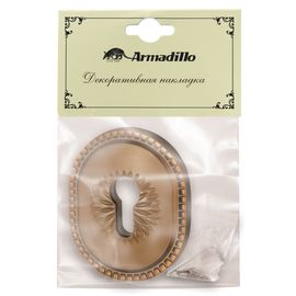 Декоративная накладка Armadillo (Армадилло) на цилиндр ET-DEC CL (ATC Protector 1) BB-17 Коричневая
