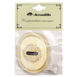 Декоративная накладка Armadillo (Армадилло) на сувальдный замок PS-DEC CL (ATC Protector 1) GP Золот