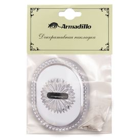 Декоративная накладка Armadillo (Армадилло) на сувальдный замок PS-DEC CL (ATC Protector 1) СР Хром