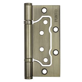 Петля универсальная Punto (Пунто) без врезки 200-2B 100x2,5 WAB (мат. бронза)