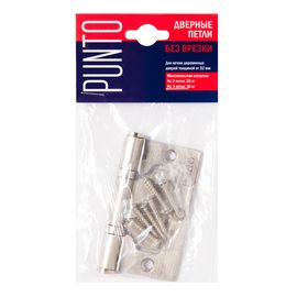 Петля универсальная Punto (Пунто) без врезки 200-2B/HD 75x2,5 CP (хром)