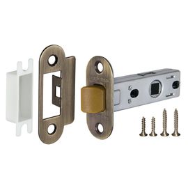 Защелка врезная Fuaro (Фуаро) PLASTIC P22-45-25 AB бронза