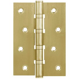 Петля универсальная Ajax (Аякс) 4B/P 100x70x2 SB (мат. золото) ПАКЕТ