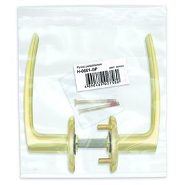 Ручки раздельные Fuaro (Фуаро) H-0661-GP (золото) подвес