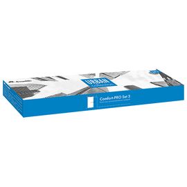Комплект Armadillo (Армадилло) для раздвижных дверей Comfort - PRO SET 3 /soft close+roller/ 80 (CFA