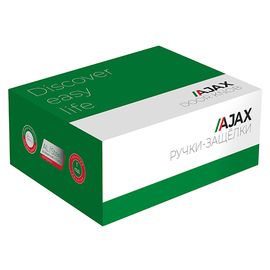Ручка защелка Ajax (Аякс) 6010 CP-E (кл./фик.) хром