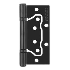 Петля универсальная Fuaro (Фуаро) без врезки 500-2BB/BL 100x2,5  BL (черный матовый) БЛИСТЕР
