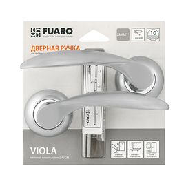 Ручка раздельная Fuaro (Фуаро) VIOLA RM/HD SC/CP-16 матовый хром/хром
