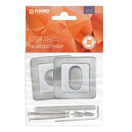 Ручка поворотная Fuaro (Фуаро) BK6 XM SSC/CP-16 сатинированный хром/хром