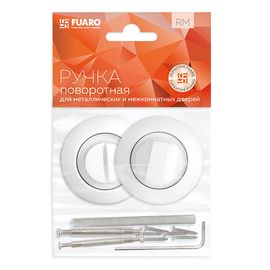 Ручка поворотная Fuaro (Фуаро) BK6 RM WH-19 белый