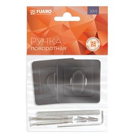 Ручка поворотная Fuaro (Фуаро) BK6 XM GR-23 графит