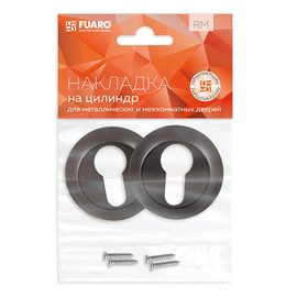 Накладка под Fuaro (Фуаро) цилиндр ET RM BL-24 чёрный