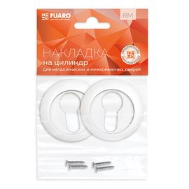 Накладка под Fuaro (Фуаро) цилиндр ET RM WH-19 белый